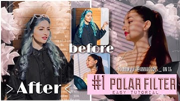 || How to make polarr filter in just 5 minutess || editing tutorial ❤️✨