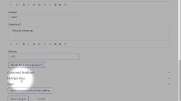 How to add a matching question in the quiz