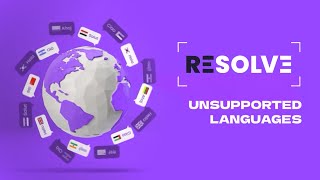 Information An Introduction to RESOLVE Guide