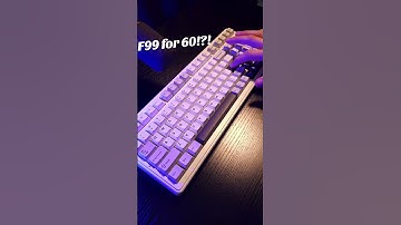 Get the Aula F99 for 60 – Perfect Work Keyboard with Numpad & Design!