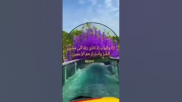 وأيوب إذ نادى ربه أني مسني الضر وأنت أرحم الراحمين #قرآن #تلاوات #quranstatus #qurantilawa