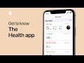 Get to know the Health app on your iPhone - Apple Support