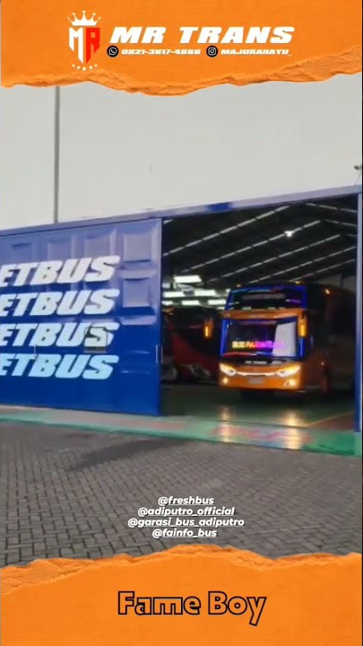 Rilis bus baru !! MR Trans Jetbus 3  MHD Hino Rk8 Adiputro 2022