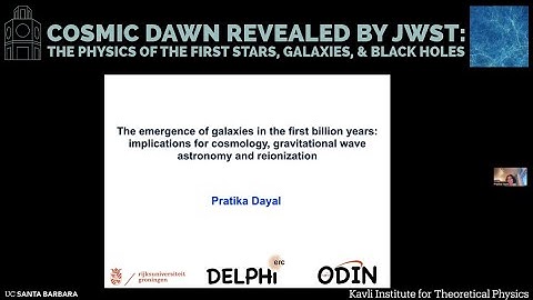 The emergence of galaxies in the first billion years: implications... ▸ Pratika Dayal (U Groningen)