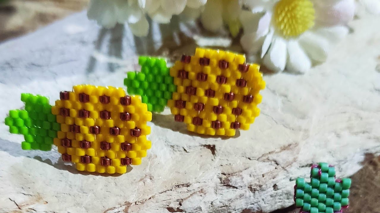 🍍 piña en delicas, para aretes o dijes