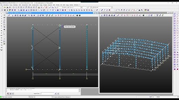 Bocad PEB Model #06: Rod bracings [with captions]