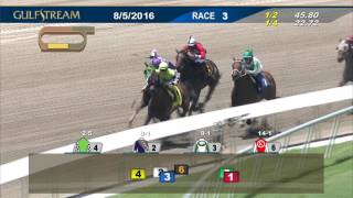 Gulfstream Park Race 3 | August 5, 2016