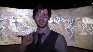 Interactive VR Dinosaur Skeleton