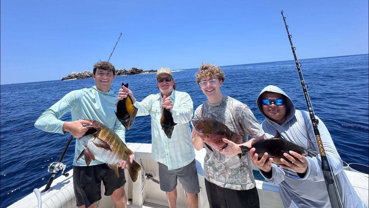 What We Caught Deep Sea Fishing in Mexico