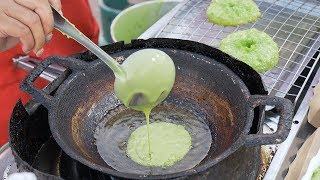 Deep Fried Rice Flour with Pandan Flavour | Thai Street Food screenshot 3