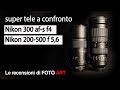 Nikon 200-500 f 5,6 E ED VR vs Nikon 300mm AF-S f4 - cross point