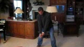 Kramer from Seinfeld Golf Swing on Beach