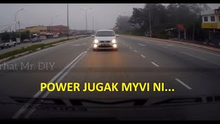 myvi vs mercedes.... bertemankan cik myvi king of the road 🤣🤣