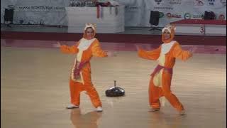 Alexandra Madygulova & Anastasia Nesterkina. Bronze of World Championship. IDO. Show Bellydance.