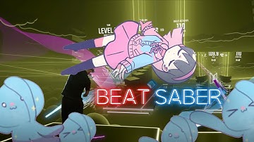 Beat Saber | Nanawo Akari - Meruheru Shouwakusei | Virtual Desktop, Quest 2 | Kinect Mixed Reality