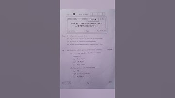 Official OCM HSC Board Exam Question Paper 2024 12Class Commerce #boardexam2024 #ocm #boardexam2025