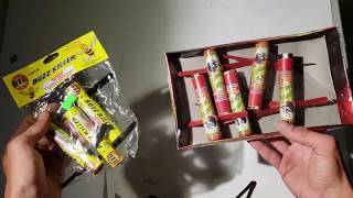 What's inside: buzz killer and exploding mosquito