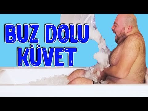 Buz Dolu Küvette En Uzun Süre Kim Dayanacak?