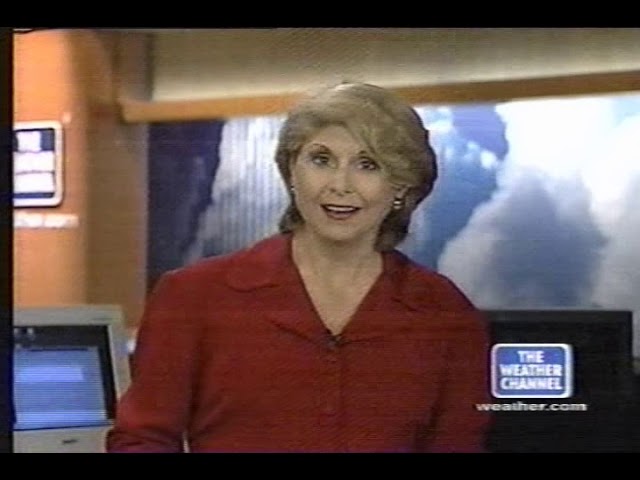 Weather Channel clip w/ Local Forecast 3PM-4PM Sunday February 16 2003 - Presidents Day Storm 2