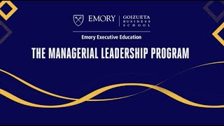 The Managerial Leadership Program Testimonials