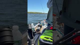 #pondprowler #lake #crappiefishing #bassfishing #boat #outdoors #bassproshop #waves #chop