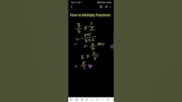 How to Multiply Fractions
