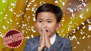 ADORABLE Kid Geography GENIUS Wins The GOLDEN BUZZER