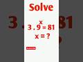 Nice Exponential Problem | Math with Bipro | #maths #exponential #shorts #shortvideo
