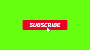 Green Screen Animation Subscribe Button & GET NOTIFIED Button With Mouse Click Sou