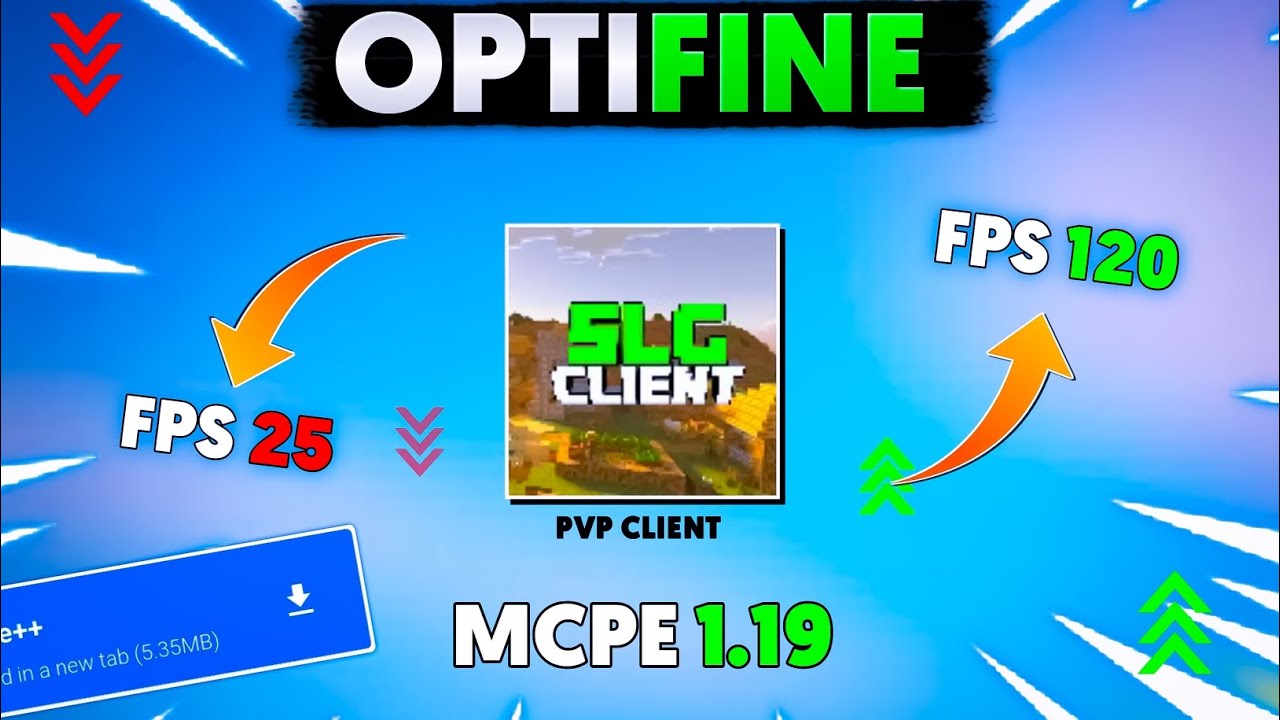 Best LAG Fix CLIENT for Minecraft PE 1.19+(1.20) || best lag fix ...