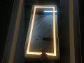 LED Light Mirror Design glass/Diamond glass/le19#shorts dmirror#shortsfeed
