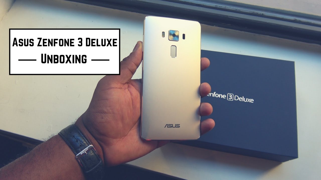 Asus Zenfone 3 Deluxe - Unpacking