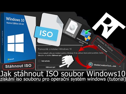 Jak stáhnout instalační iso soubor s Windows 10 – Jak naistalovat Windows 10 (tutoriál)