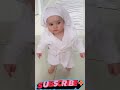 Tiny Bundle of Cuteness! Baby Wrapped in Cozy Towel | Baby’s Bath Time Bliss – Wrapped Up &amp; Adorable