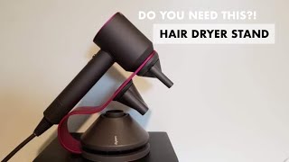 DYSON SUPERSONIC HAIR DRYER STAND UNBOXING