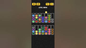 Ball Sort Puzzle Level 10049 / Water Sort Puzzle Level 10049  / all the same