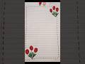 Border design for school project 🥰✨|project work designs part 2 #viral #shorts #art #trending