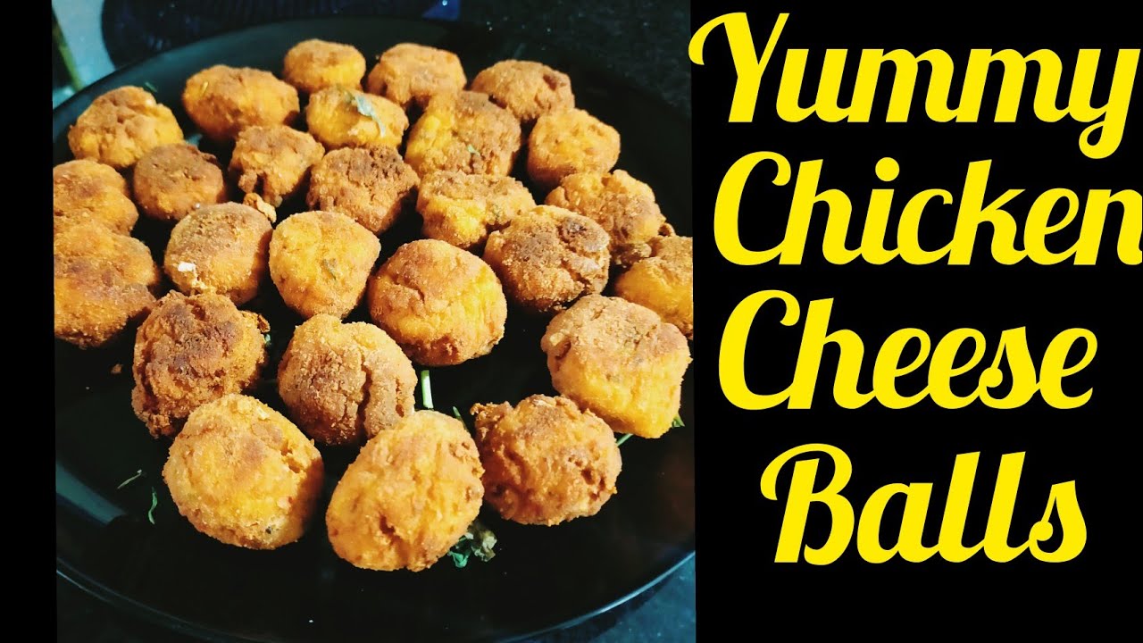 Yummy Chicken Cheese ball Recipe 😋😋 YouTube