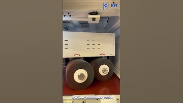 Automatic Deburring Machine for Stainless Steel Parts | Surface Polishing & Edge Rounding