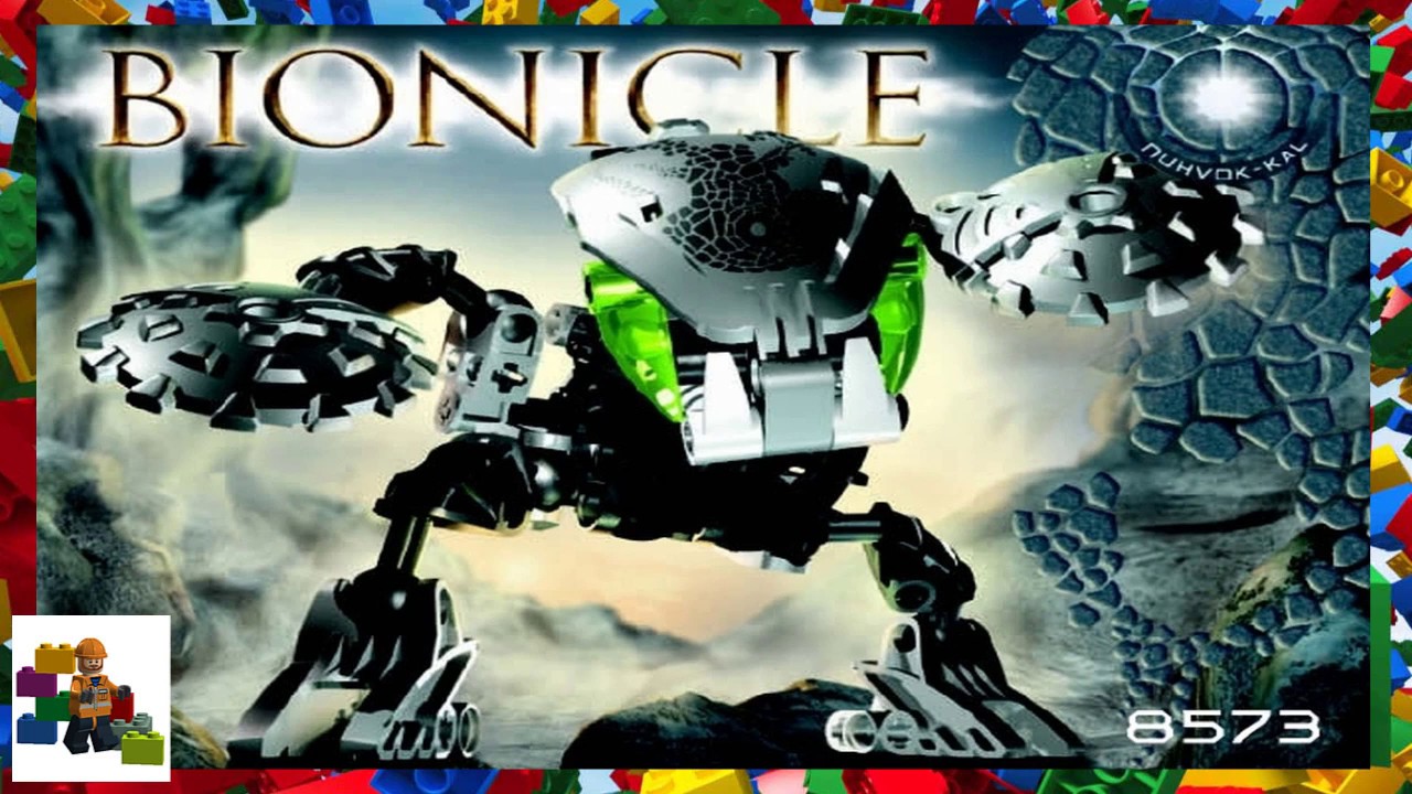 LEGO instructions - Bionicle - 8573 - Nuhvok-Kal - YouTube