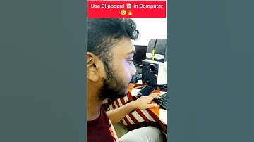 🔥🔥How to Use Clipboard in Computer 😱🔥🔥 || #shortvideo #shorts #viral #ytshorts #trending