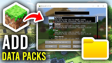 How To Add Data Packs To Minecraft - Step By Step