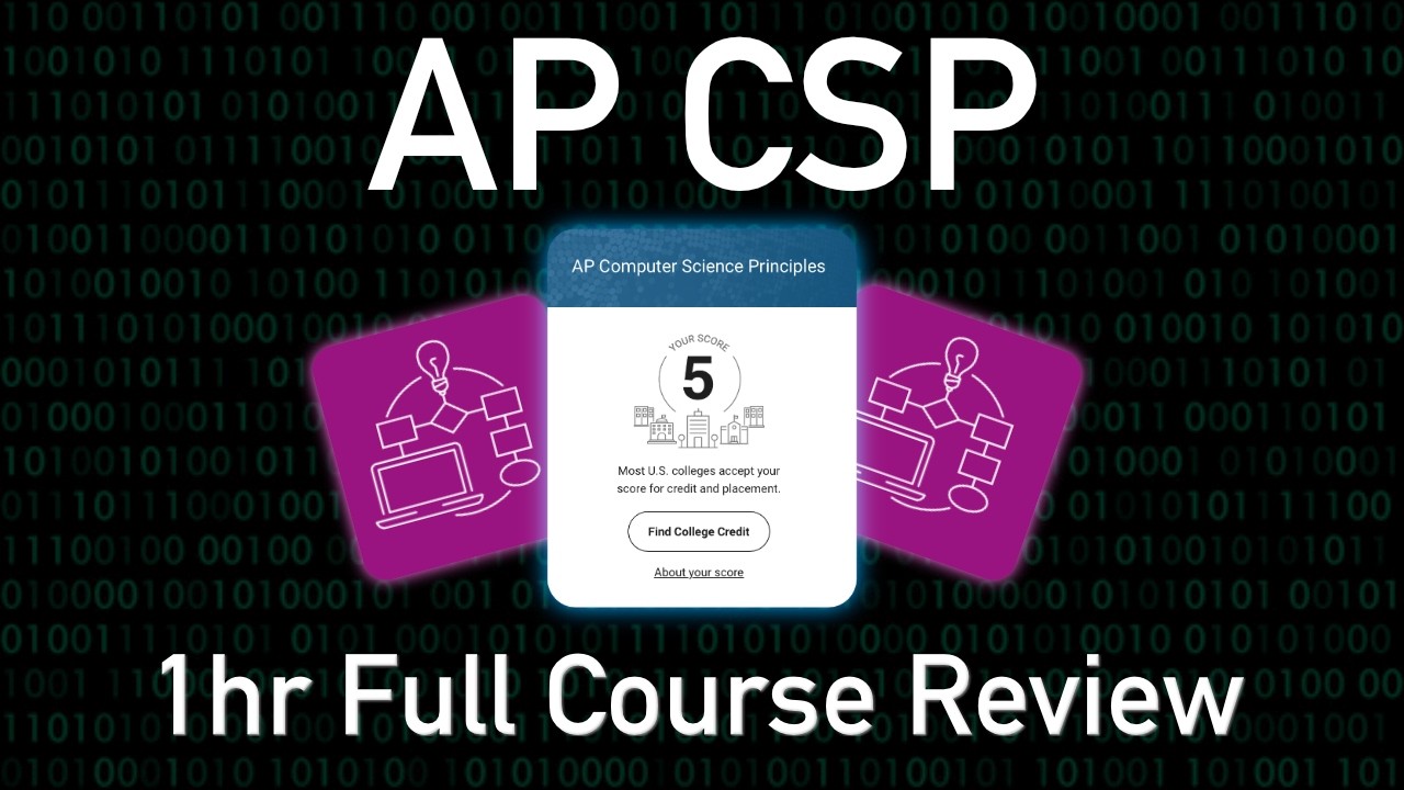 All of AP CSP in 1hr for 2026 Exam (Full Review & Practice Questions ...