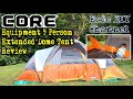 Core Equipment 9 Person Extended Dome Tent Review