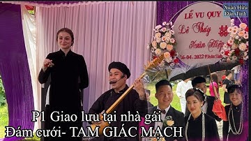 Xuân Hữu và bạn gái nước Nga hát Then tặng nhà gái Đám Cưới Em Hiệp @HXHVlogs @haxuanhiep2921