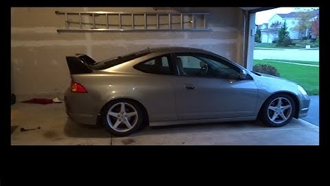 RSX Gets New Wing #MAD DOWNFORCE