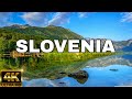 FLYING OVER SLOVENIA (4K UHD) - AMAZING BEAUTIFUL SCENERY &amp; RELAXING MUSIC