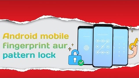 Enable In display fingerprint Lock in any Android Phone Without App | Display Fingerprint Setting