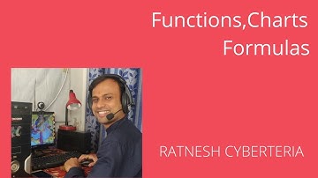 CLASS-7 CHAPTER -2 SOLUTION MORE ON FORMULAS,FUNCTIONS AND CHARTS IN EXCEL #CBSE #EXCEL #FUNCTIONS