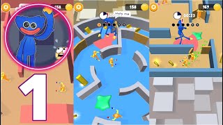 Huggy Wuggy Challenge Playtime - Gameplay Walkthrough Part 1 - Tutorial (iOS, Android) screenshot 2